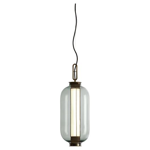 Bronze and Grey Glass Bai T Ba Ba Lamp by Neri & Hu for Parachilna For Sale - Image 9 of 9