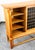 Wood Mid Century Danish Modern Cabinet Credenza Glass Henning Kjernulf White Oak, Attributed For Sale - Image 7 of 12