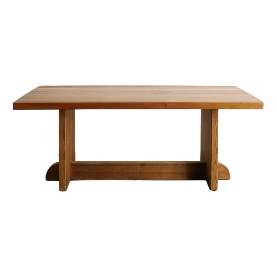 Swedish Mid Century Modern Lovö Dining Table in Pine by Axel Einar Hjorth, 1930s For Sale