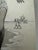 Original Signed Graphite Illustration of Couple Walking Along the Beach, 11 X 8 In. For Sale - Image 4 of 6