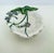 Ceramic Vintage Italian Majolica Style Ceramic Violet Flower and Leaf Dish For Sale - Image 7 of 11