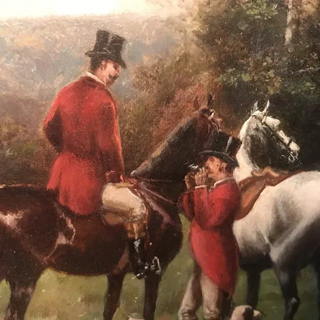 Realism 19th Century Scott Leighton Oil Painting For Sale - Image 3 of 7