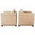 Geiger for Herman Miller Leather Cube Chairs - a Pair For Sale - Image 13 of 13