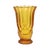 Art Deco Amber-Colored Glass Vase by Henri Heemskerk for Luxor Scailmont, 1930s For Sale - Image 11 of 18