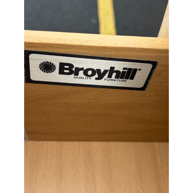 Wood Vintage 1970’s Coastal Faux Bamboo 7 Drawer Dresser by Broyhill For Sale - Image 7 of 11