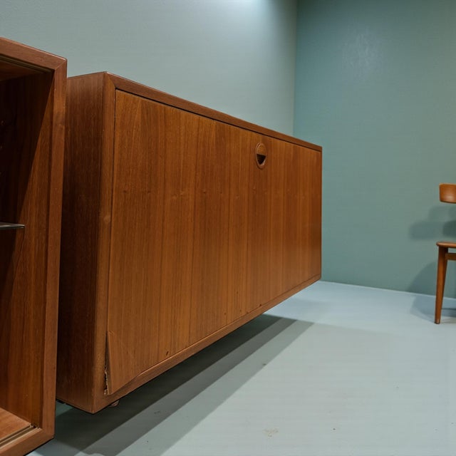 Teak Cabinets from HG Furniture, Denmark, 1970s, Set of 2 For Sale - Image 4 of 9