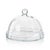 2020s Aldgate Optic Pastry Glass Plate with Cloche, Large For Sale - Image 5 of 5