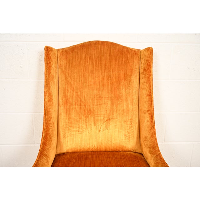 Wood Kittinger Regency Carved Mahogany Armchairs, Pair For Sale - Image 7 of 13