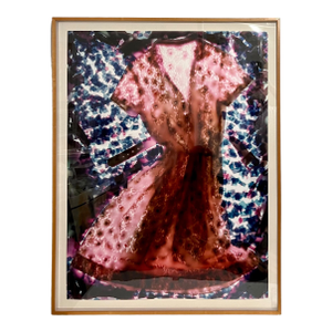 Robin Valle, Large Cibachrome Color Photograph La Woman Artist Dress, Feminist, Photo C Print