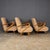 1950s 20th Century Italian Sofa and Armchairs in Toffee Bouclé by Paulo Buffa, 1950s, Set of 3 For Sale - Image 5 of 18