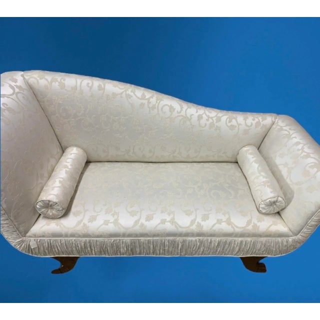 1940’s Vintage Chaise Lounges , Left and Right For Sale - Image 4 of 7