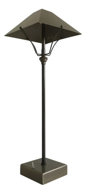Italian Burnished Brass Cordless Table Lamp by Dimore Di Lucia Valzelli