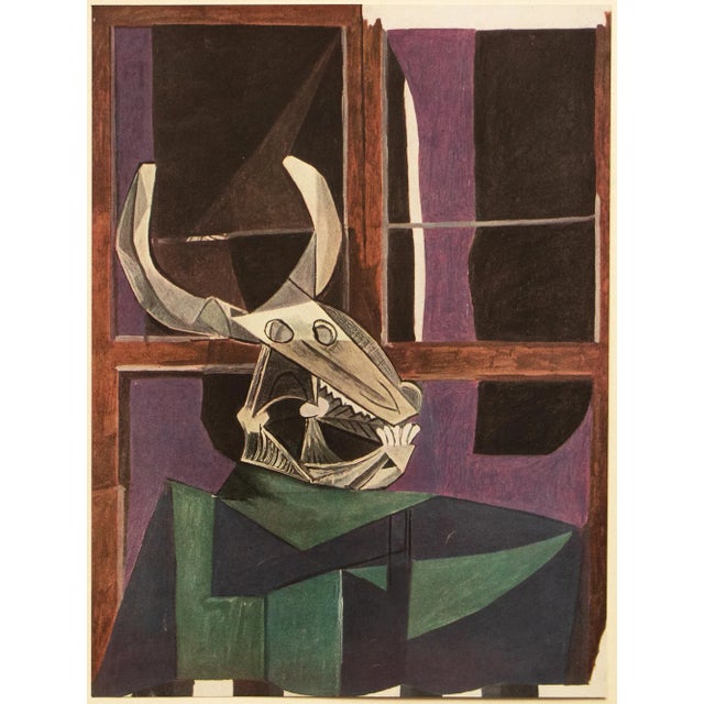 1943 After Picasso, "Nature Morte", First Edition Period Parisian Offset Lithograph For Sale - Image 10 of 10