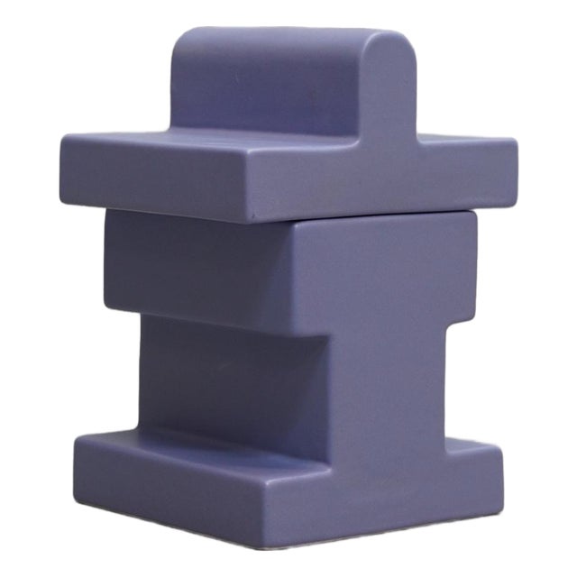 Yantra Y25 Vase in Periwinkle from Ettore Sottsass, 1969 For Sale