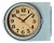Vintage Blue Seiko Double-Sided Ships Wall Clock, 1980s For Sale