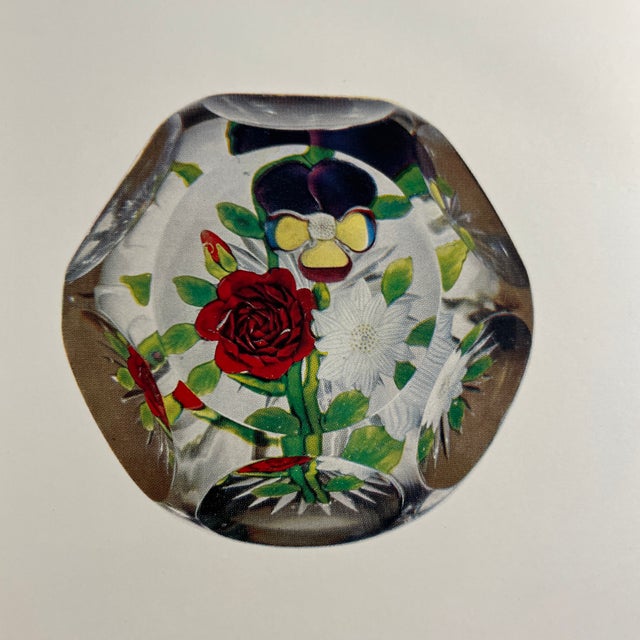 1960 One Hundred Paperweights Book For Sale - Image 11 of 12