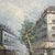 1950s 1950’s Impressionist European Street Scene Cityscape Painting For Sale - Image 5 of 6