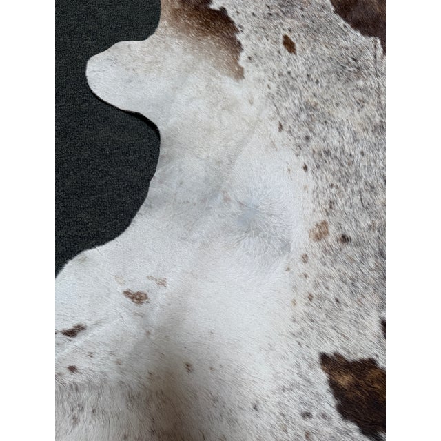 7ft X 8ft Hair on Hide Cow Print Area Rug For Sale In San Francisco - Image 6 of 12