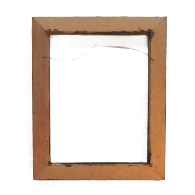 Vintage Carved Wood Picture Frame Fits 26" X 20" Rabbet Opening For Sale - Image 4 of 4