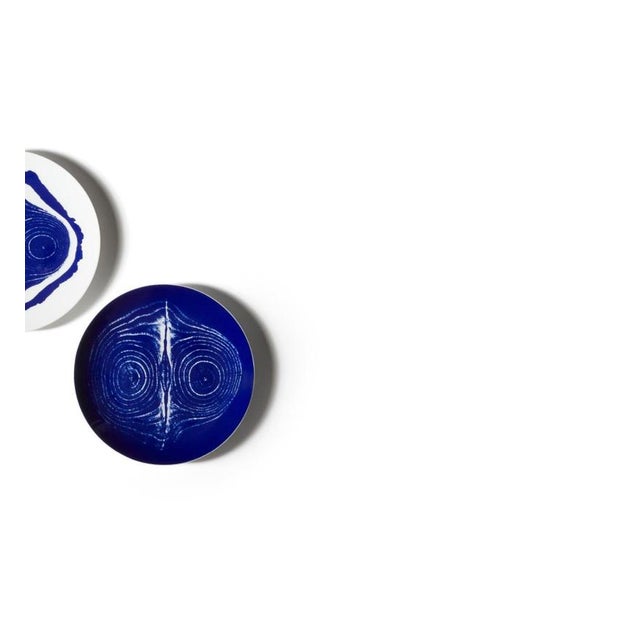 Charlotte Perriand Dessert Tronc Plates by Charlotte Prerriand for Cassina, Set of 2 For Sale - Image 4 of 15