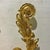 White 1990s Italian Baroque White Chair – High Back & Gold Leaf Details For Sale - Image 8 of 9
