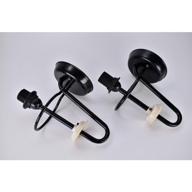 Modernist Glass Wall Sconces C-1556 by Raak, 1950s For Sale - Image 12 of 15