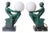 Délassement Table Lamps by Max Le Verrier, 1930, France, Set of 2 For Sale