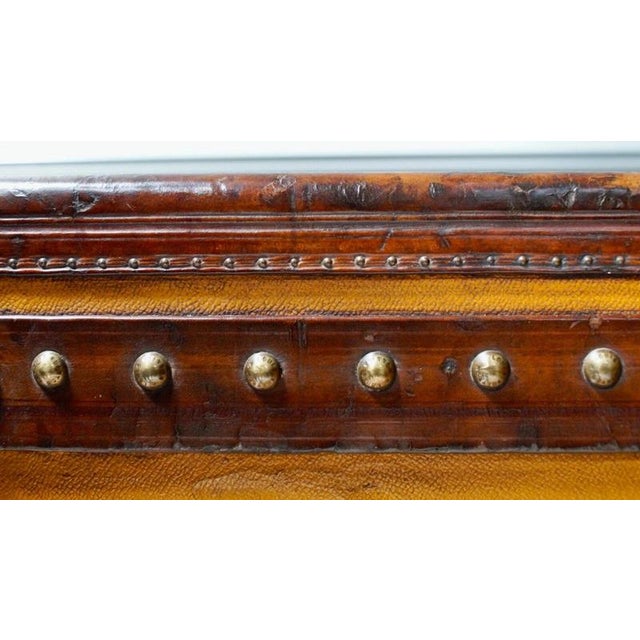 Orange Steamer Trunk from Louis Vuitton, 1910 For Sale - Image 6 of 18