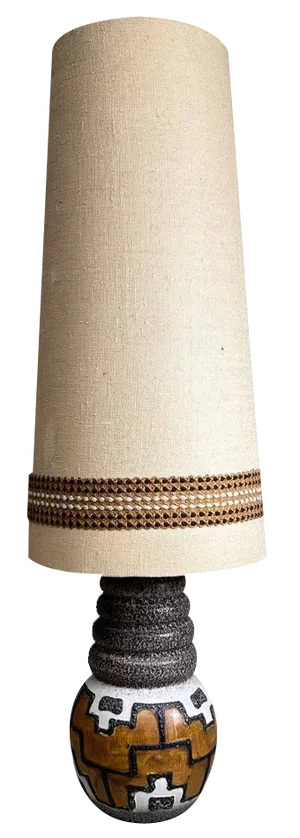 Vintage Ceramic Mood Floor Lamp, West Germany, 1970s