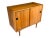 Vintage Danish Modern Teak Bar Cabinet With Sliding Doors For Sale - Image 13 of 14