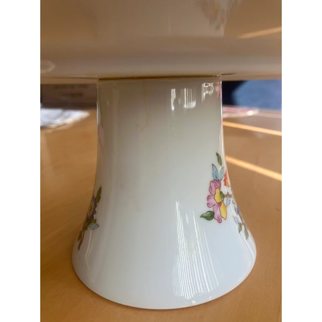 1980s Le Hardin by Dolphin Cake Plate For Sale - Image 10 of 10