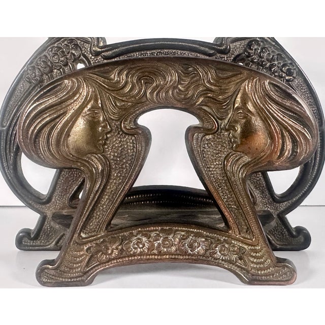 Art Nouveau Judd MFG Co. Letter Holder c.1910 #6604 For Sale - Image 6 of 18