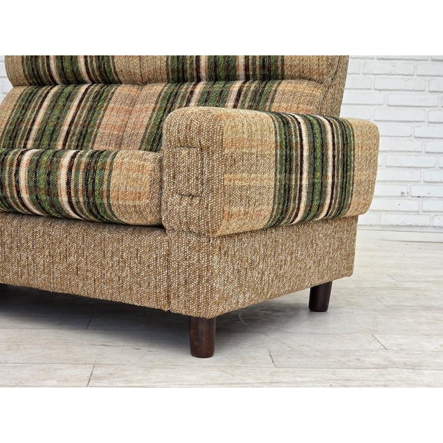 Danish 2-Seater Sofa in Furniture Wool by Nisbo Horsens, 1980s For Sale - Image 15 of 16