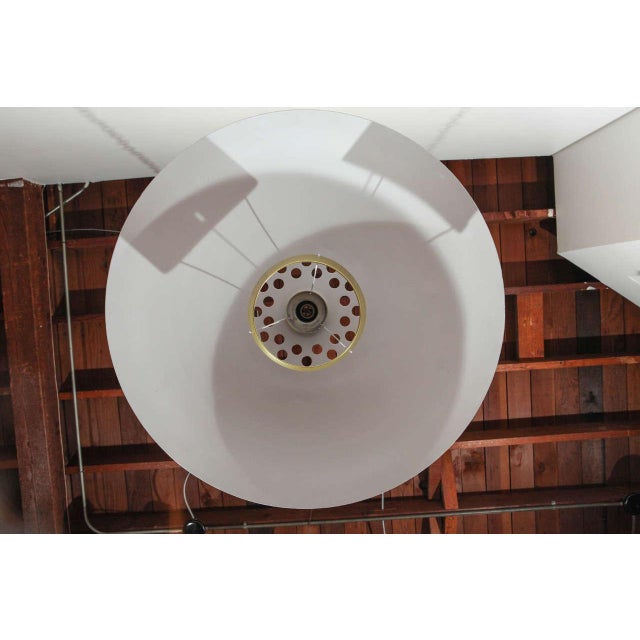 1950s Mid-Century Aluminum Fixture in the Style of Lightolier For Sale - Image 5 of 8