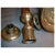 Late 18th Century Antique 18th Century Continental Brass Candlesticks - a Pair For Sale - Image 5 of 7