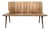 Mid-Century Brutalist Oak Bench, 1960 For Sale