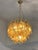 Murano Contemporary Modern Amber "Rondini" Murano Glass Chandelier. For Sale - Image 4 of 7