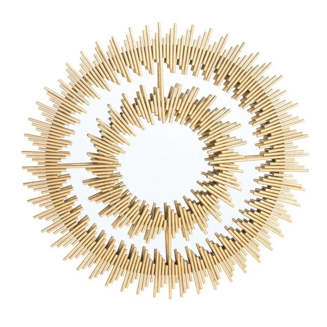 Contemporary Safavieh Kalani Mirror - Gold For Sale - Image 3 of 3