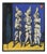 Jozef Schellekens, Architectural Modernist Composition, 1958, Oil on Canvas For Sale