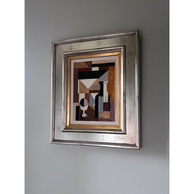 1920s Drawing on Paper Nature Morte Still Life Attributed to Amédée Ozenfant For Sale - Image 5 of 12