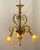 Metal Vintage Murano Chandelier attributed to Venini, 1940 For Sale - Image 7 of 7
