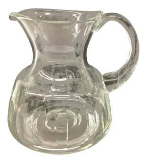 Art Deco Style Crystal Pitcher