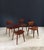 Modern Modernist Reconstruction Dining Chairs, France, 1940s, Set of 4 For Sale - Image 3 of 18