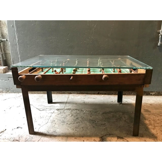 Antique Foosball Coffee Table Chairish