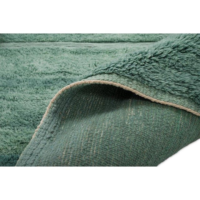 Hand-Knotted Wool Rug by Azele Studio For Sale - Image 9 of 11