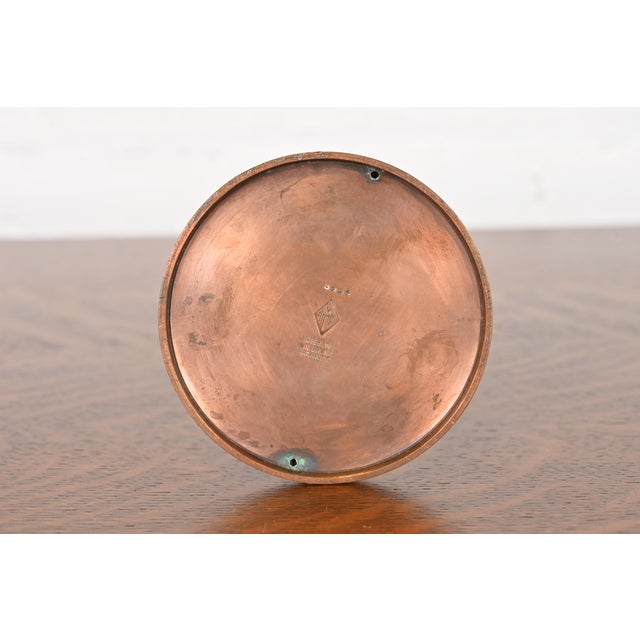 Heintz Arts & Crafts Sterling Silver on Bronze Tall Bud Vase For Sale In South Bend - Image 6 of 9