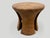 Mid-Century Modern Andrianna Shamaris Sculptural Teak Wood Side Table or Stool For Sale - Image 3 of 6