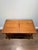 Mid-Century Modern 1960s Danish Modern Teak Expandable Serving Trolley on Brass Casters For Sale - Image 3 of 9
