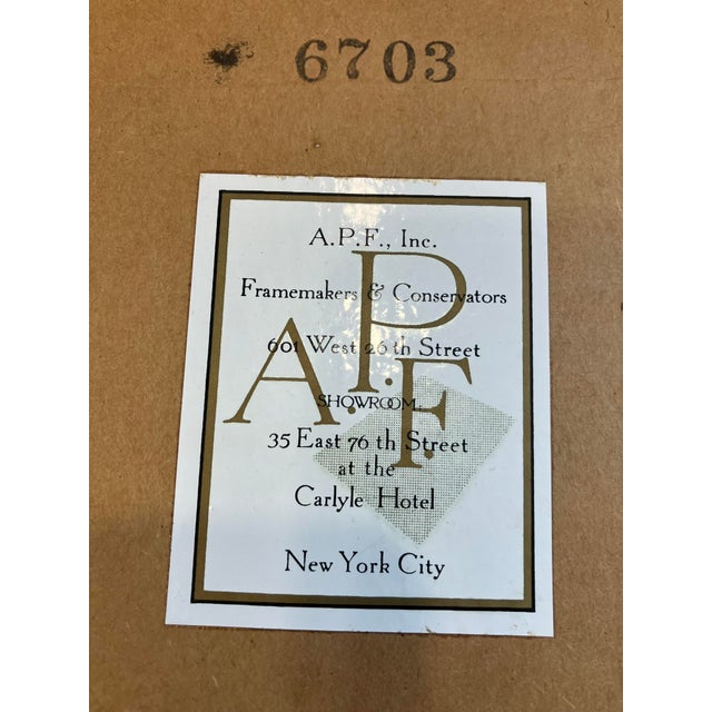 This mid century lithograph was created in the 70’s in Spain Jordi Pla Domenech (1917-1992) exhibited in Barcelona, Palma...