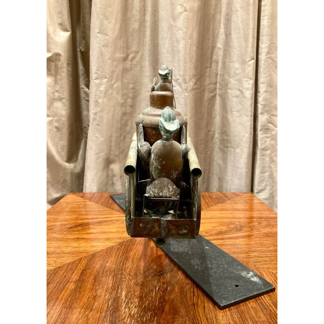 Metal Vintage Copper Weather Vane For Sale - Image 7 of 9